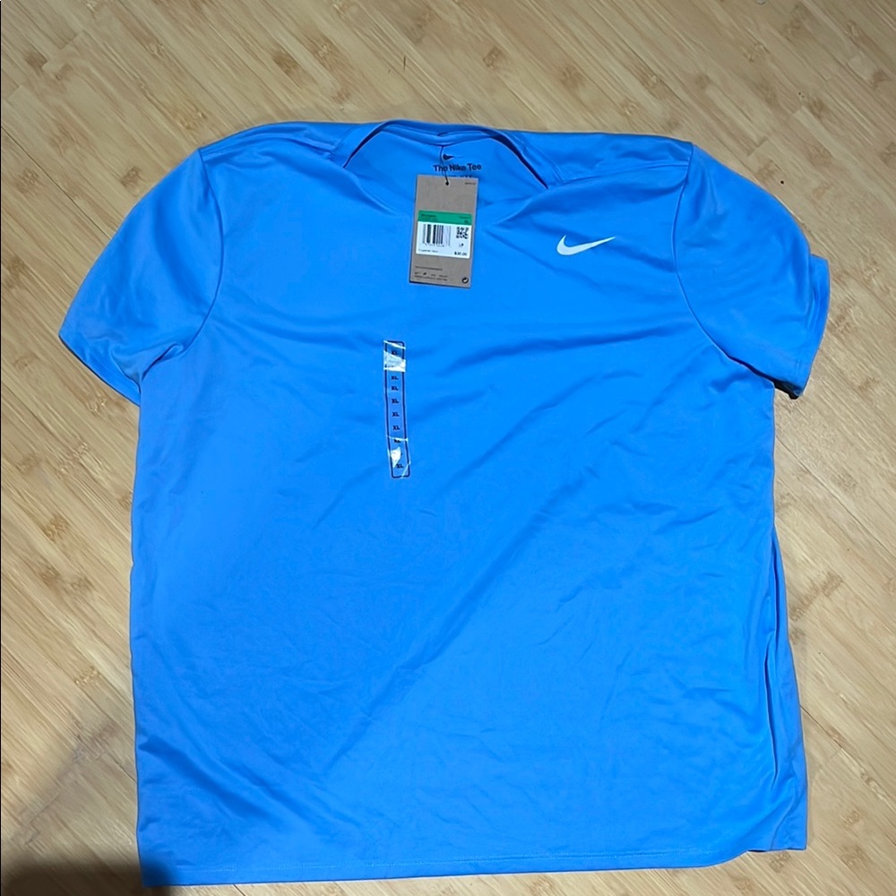 Nike Blue Athletic Short Sleeve Tee